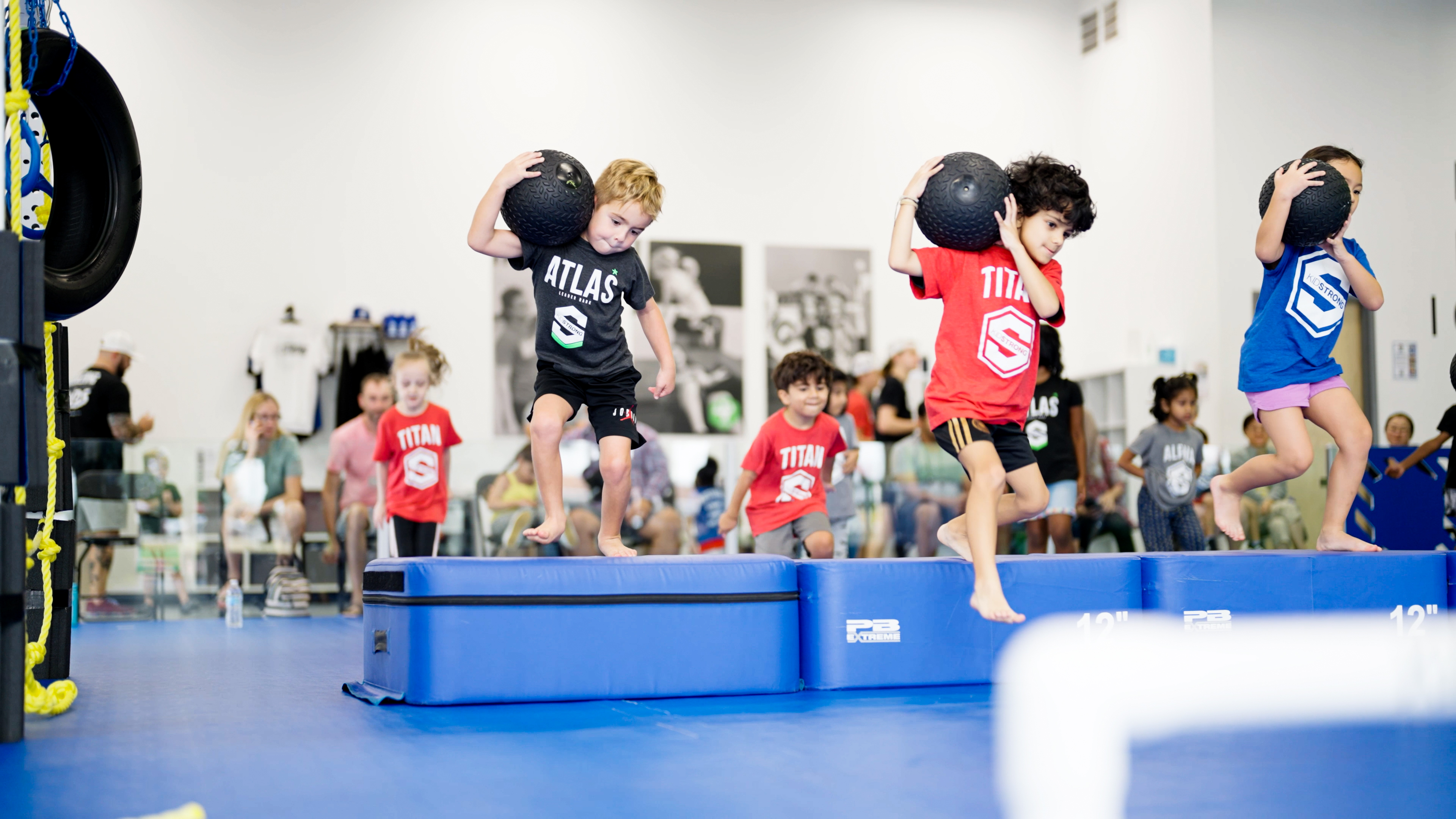 KidStrong action moment